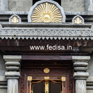 Carved Wooden Doors Main Entry Door Design No-10640