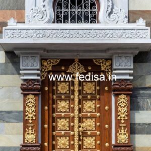 Glass Panel Classic Door Upvc Door Design No-10667