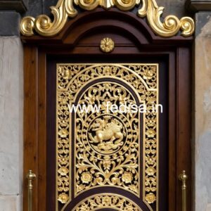Traditional Door Design Front Door Design Double Door No-10669