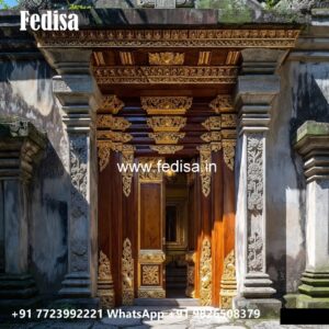 Solid Wood Classic Door Puja Room Door No-10719
