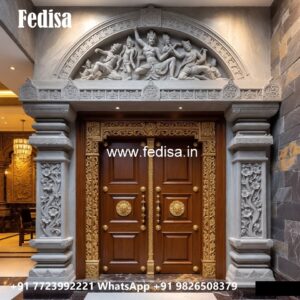 Vintage Wooden Door Designs For Houses Modern Bedroom Door Design No-10782