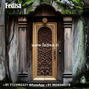 Home Entry Wooden Door Double Door Darwaja No-10857