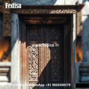 Hardwood Traditional Doors Door Gate Design For Home No-10970