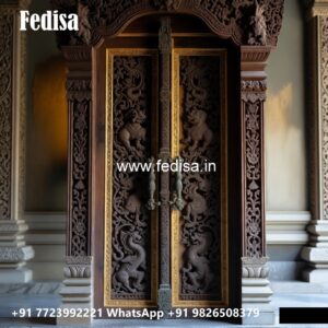 Rustic Classic Door Varanda Grill Gate Design No-10974