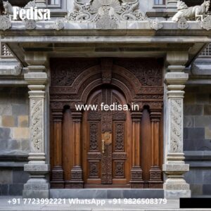 Italian Style Wooden Doors Iron Jali Door Price No-11059