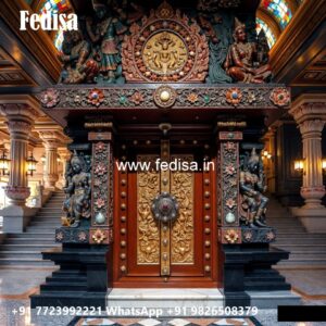 Engraved Wooden Door Designer Interior Doors No-11076