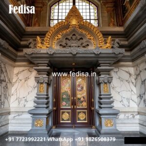 Luxury Classic Doors Corner Door Design No-11128