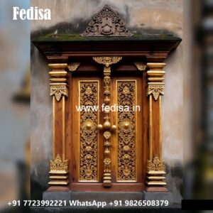 Solid Wood Classic Door Etching Glass Design For Door No-11129