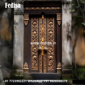 Home Entry Wooden Door Waterproof Plywood Door Design No-11144