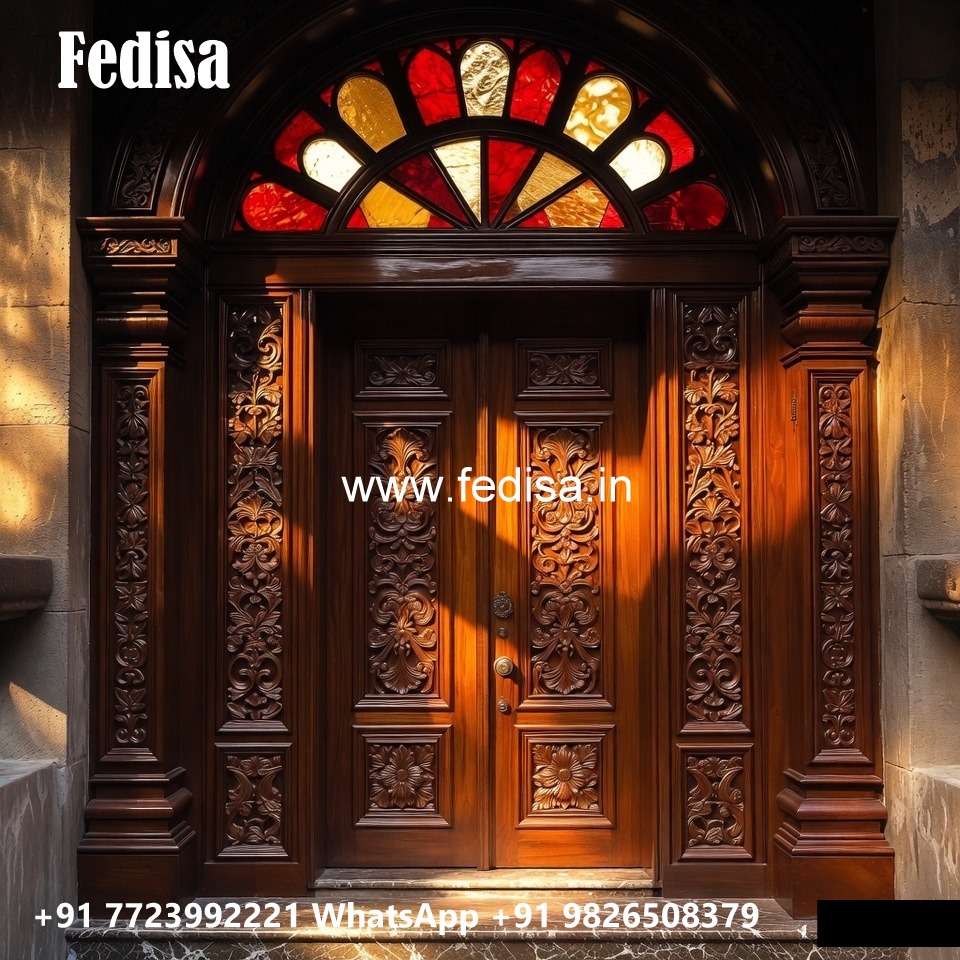 Decorative Wooden Doors Invisible Door Design No-11154