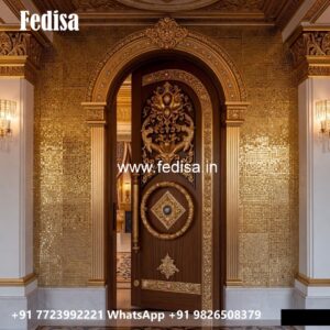 Elegant Door Design Plai Gate Design No-11164