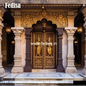Solid Wood Classic Door Sliding Door Design For Room No-11170