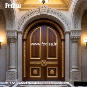 Victorian Door Design Plywood Pooja Door Design No-11177