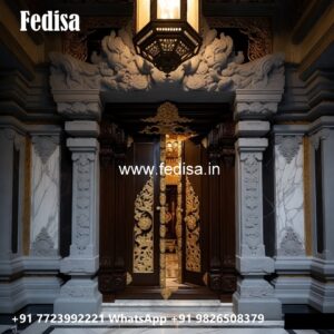 Antique Door Style Parking Door Design No-11206
