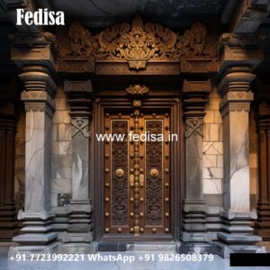 Carved Wooden Doors Wood Dabal Door Design No-11214