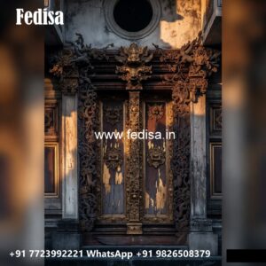 French Classic Doors Wood Darwaja Design No-11263