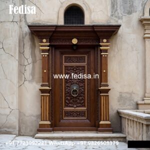 European Classic Door Printed Glass Door Design No-11299