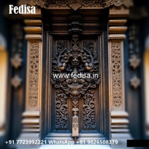 Elegant Double Door Classic Entry Design Door Design Aluminum No-11357