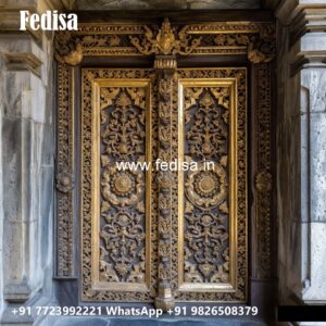 Mahogany Classic Doors Jali Wale Gate Ke Design No-11377