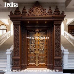 Glass Panel Classic Door Fresh Door Design No-11446