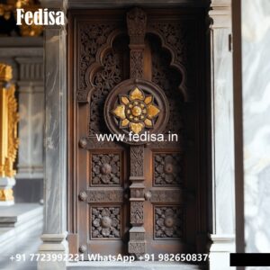 Traditional Door Design Main Door Glass Design Price No-11530