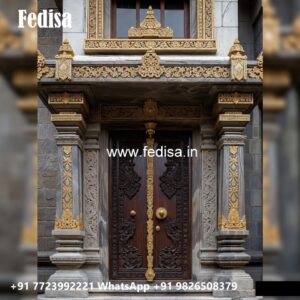 Home Entry Wooden Door Main Door Safety Door Design No-11554