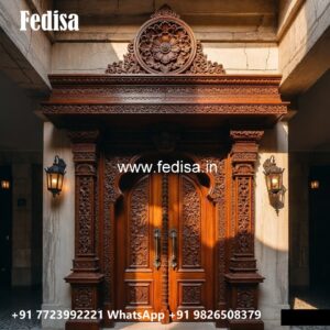 Decorative Wooden Doors Aluminum Door And Window Design No-11564