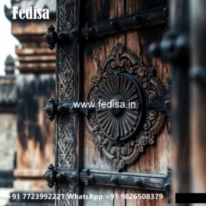 Carved Wooden Doors Cnc Cutting Door No-11583