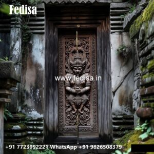 European Classic Door Flat Main Door Outside Design No-11586