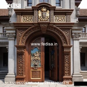 Elegant Door Design Aluminum Entrance Doors Design No-11615