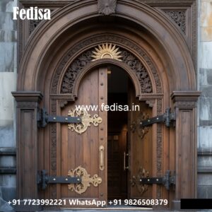 Main Door Classic Design Double Door Darwaza No-11634