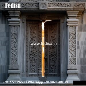 Villa Entrance Door Balcony Door And Window Design No-11637