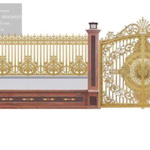Stylish Front Gate Design Collection Sheet Gate Design No-2712