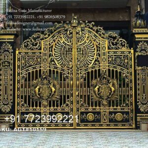 Elegant Front Gate Design Trends Laser Gate Design No-2757