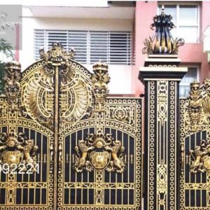 Elegant Gate Design Ideas For Entrance Simple Grill Gate Design No-2785