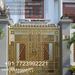Creative Gate Design Ideas For Houses Iron Sheet Gate Design No-2786