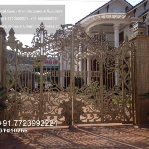 Elegant Wooden Gate Design For Entryways Marble Name Plate Designs For Main Gate No-2876