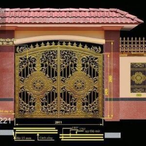 Fancy Gate Design Ideas For Modern Houses Acp Gate Design No-2889
