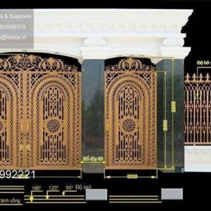 Stylish Sliding Gate Design Ideas Stylish Gate Design No-2906
