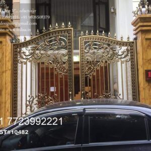 Stylish Gate Design Ideas For Small Homes Iron Door Gate Design No-3116