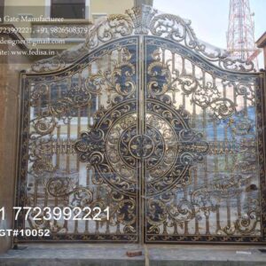 Elegant Gate Design Collection Boundary Wall Steel Grill Design No-3158