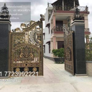 Amazing Gate Design Ideas For Homes Lightweight Main Gate Design No-3163