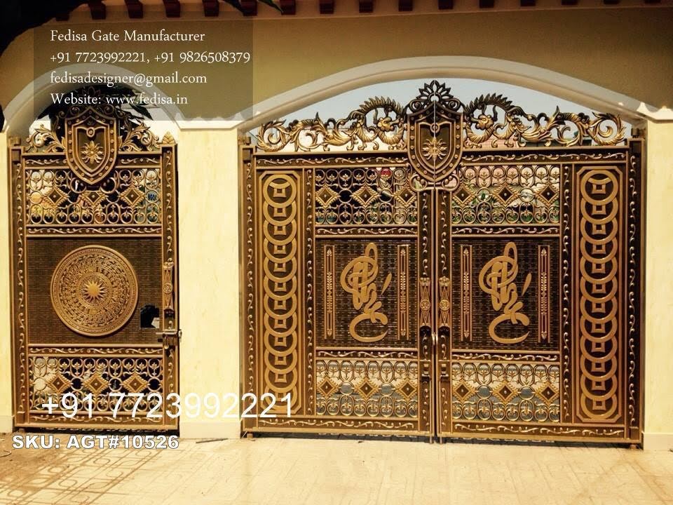 Creative Gate Design Trends For Houses Main Gate Chokhat Design No-3165
