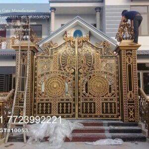 Elegant Front Gate Design Trends Gate Cover Design No-3169