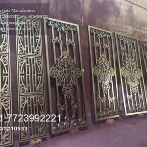 Stylish Gate Design Ideas For Entry Modern Wood Gate No-3173