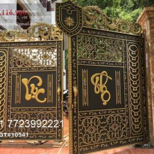 Stylish Gate Design Ideas For Houses Laser Cutting Main Gate Design No-3182