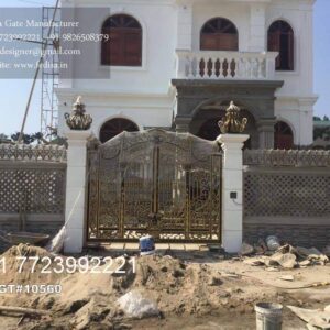 Elegant Gate Design Trends For Entry Ss Steel Window Grill Design No-3203