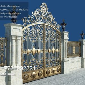 Creative Modern Gate Designs For Small Houses Rod Iron Gate Designs No-3269