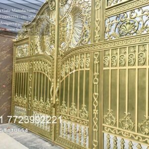 Eye-catching Gate Designs For Front Yard Main Gate Sheet Design No-3307
