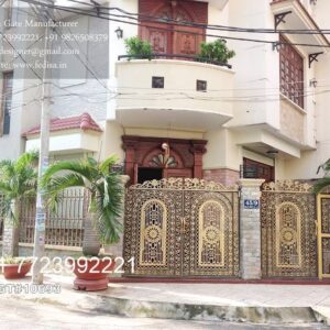 Safe Gate Design For Home Entrance Ss Front Gate Design No-3350